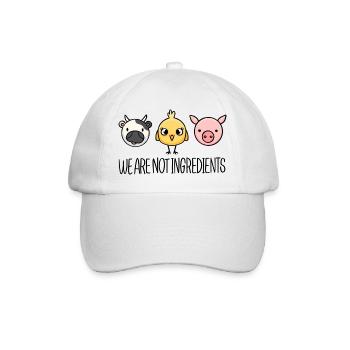 Vegan body - Color - Casquette classique - blanc/blanc - Devant