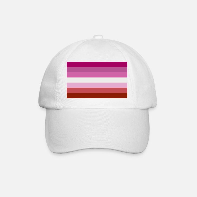Pavillon lesbienne - Casquette classique - blanc/blanc