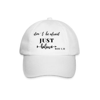 Jesus Christus,Jesus Christus,Jesus Christus,Jesus - Baseballkappe - Weiß/Weiß - Vorne