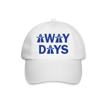 Away Days Football - Baseball Cap - white/white - Front