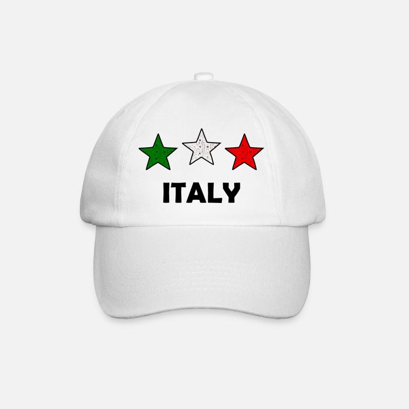 L’Italien - Casquette classique - blanc/blanc