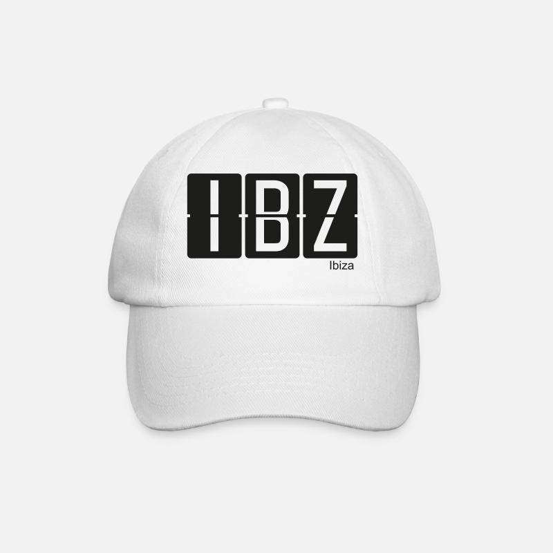 Ibiza - Baseball Cap - white/white