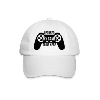 Game Paused Controller - Baseball Cap - white/white - Front
