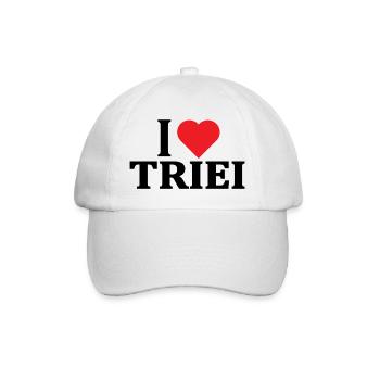 T-shirt J’adore Triei t-shirt cadeau Sardaigne - Casquette classique - blanc/blanc - Devant