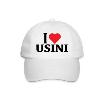 T-shirt Io amo Usini t-shirt Sardegna - Baseball Cap - white/white - Front