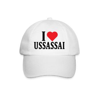 t-shirt Io amo Ussassai t-shirt Sardegna - Baseball Cap - white/white - Front