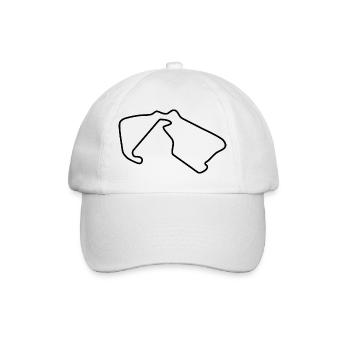 Circuit de Grande-Bretagne - Casquette classique - blanc/blanc - Devant