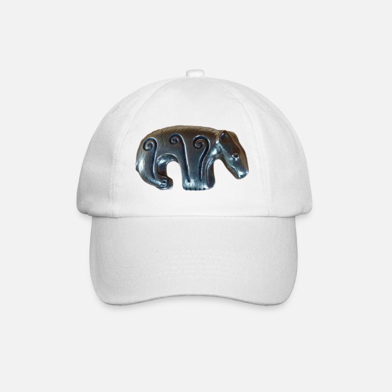 Ours d’argent Kalevala - Casquette classique - blanc/blanc