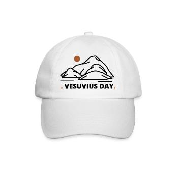 Le jour de vesuvius - Casquette classique - blanc/blanc - Devant