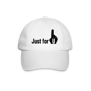 Just for U - Casquette classique - blanc/blanc - Devant
