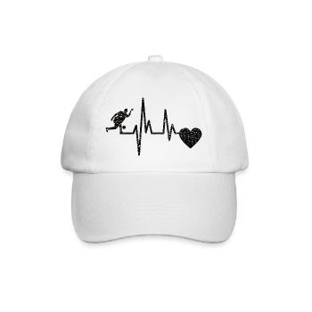 Bowling Skittles Gift Bowling Ball Kegel Bowler - Baseball Cap - white/white - Front