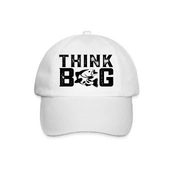 Pensez à la pêche à la ligne - Casquette classique - blanc/blanc - Devant