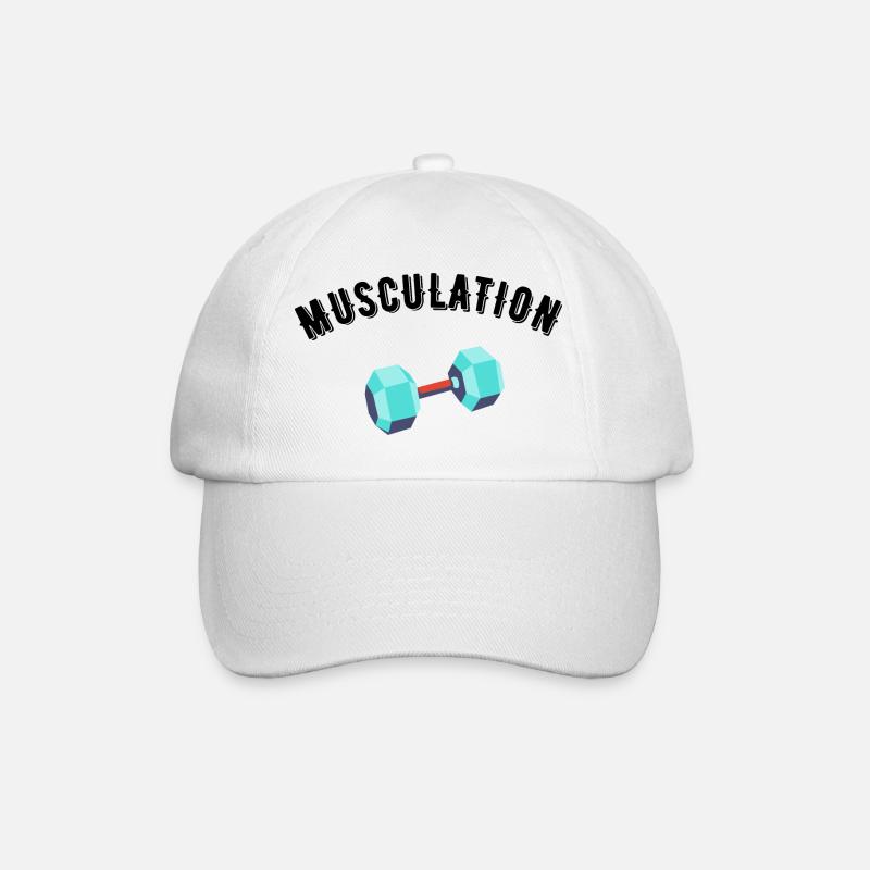 musculation - Casquette classique - blanc/blanc