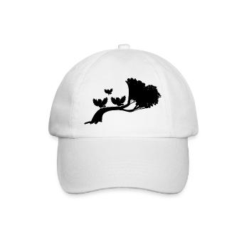 Safari Zoo Animals Wildlife - Baseball Cap - white/white - Front