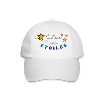 I love him - Baseball Cap - white/white - Front