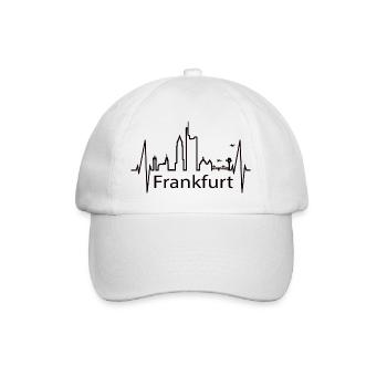 Frankfurt besser - Baseballkappe - Weiß/Weiß - Vorne
