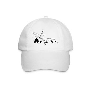 Little fantastic fairy flying tapir fairy - Baseball Cap - white/white - Front