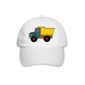 Keepauto truck sand - Baseball Cap - white/white - Front