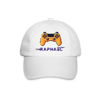 Raphaël - Casquette classique - blanc/blanc - Devant