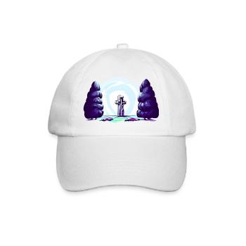 Croisement entre arbres - Casquette classique - blanc/blanc - Devant