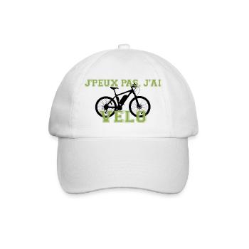 VELO - Casquette classique - blanc/blanc - Devant