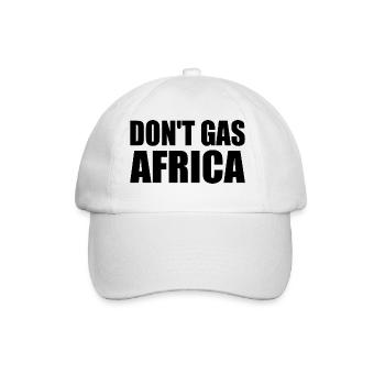don't gas africa - Casquette classique - blanc/blanc - Devant