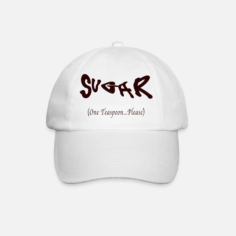 Sugar - Baseball Cap - white/white