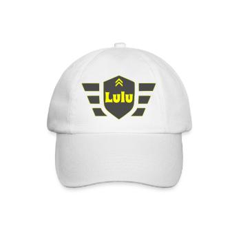 Lulu - Baseballkappe - Weiß/Weiß - Vorne