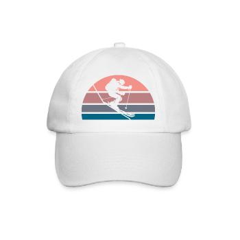 Ski de randonnée alpin - Casquette classique - blanc/blanc - Devant