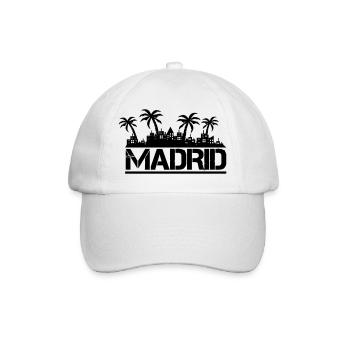 madrid - Baseballkappe - Weiß/Weiß - Vorne
