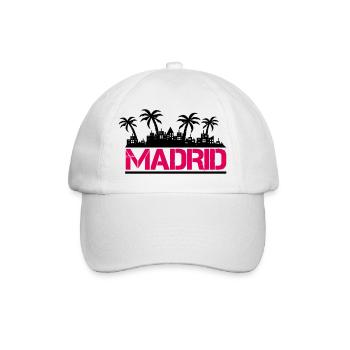 madrid - Baseballkappe - Weiß/Weiß - Vorne