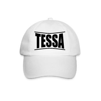 Tessa T-shirt T-shirt gift idea - Baseball Cap - white/white - Front