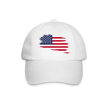 The United States of America - Baseball Cap - white/white - Front