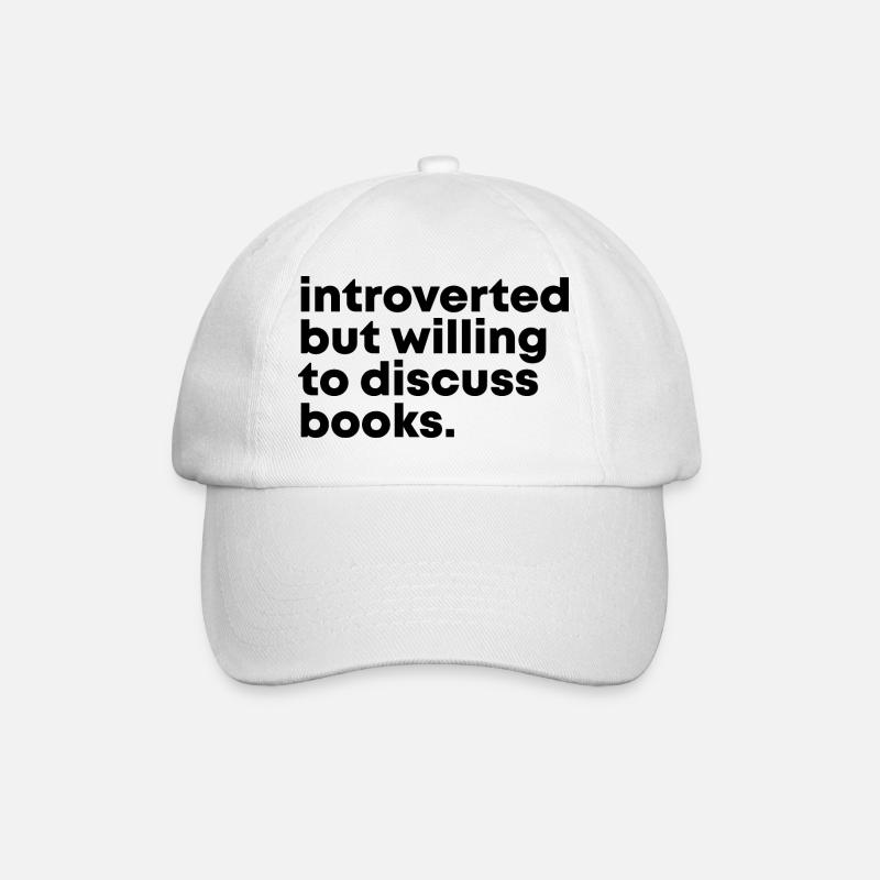 Reading - Baseball Cap - white/white