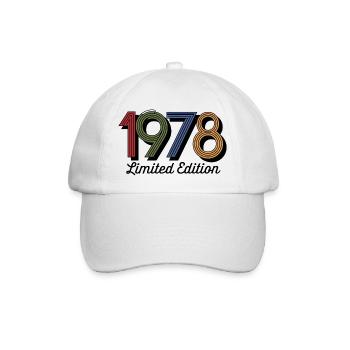 Vintage 1978 limited edition - Baseball Cap - white/white - Front