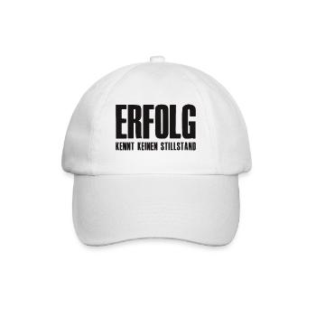 Success Saying for Founder Entrepreneur Startup - Baseball Cap - white/white - Front