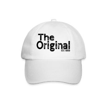 L’original est. 1999 – Conception parentale amusante - Casquette classique - blanc/blanc - Devant