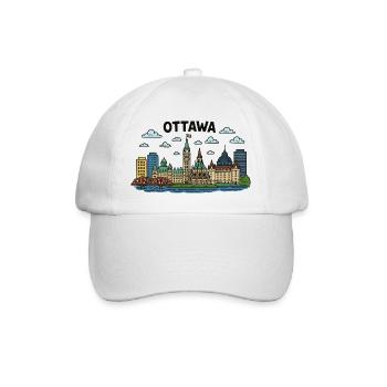 Ottawa City Canada - Baseball Cap - white/white - Front