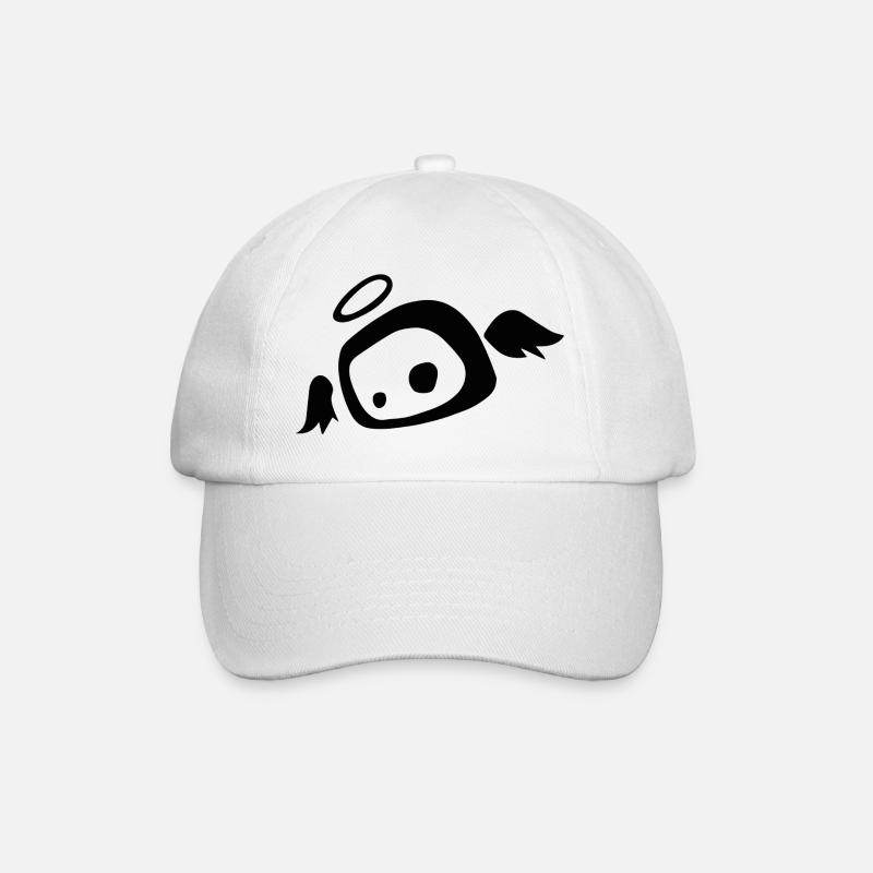 Engel Sau - Baseballkappe - Weiß/Weiß