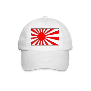 Logo du Dojo du Soleil Levant - Casquette classique - blanc/blanc - Devant