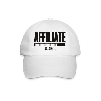 Affiliate Loading Online Business Affiliate - Baseball Cap - white/white - Front