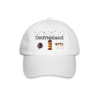 Frise orientale - Casquette classique - blanc/blanc - Devant