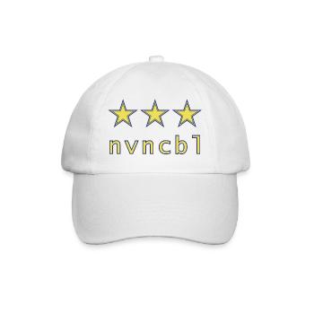 invincible 05 - Baseballkappe - Weiß/Weiß - Vorne