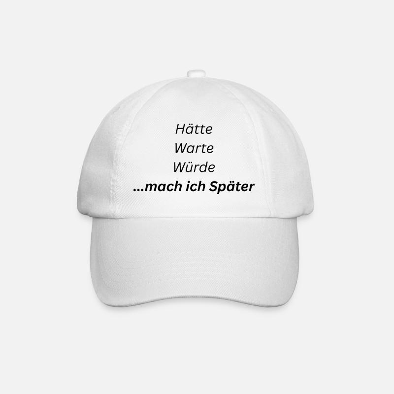 Mach_ich_spaeter - Casquette classique - blanc/blanc