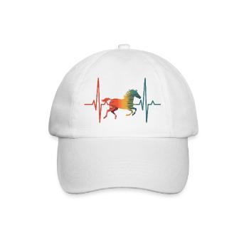 Cheval - Casquette classique - blanc/blanc - Devant