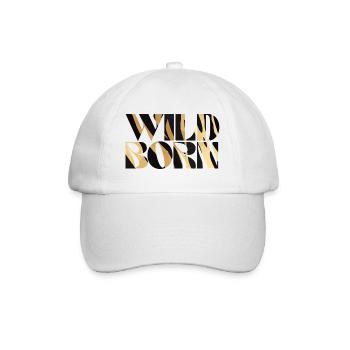 Conception d’imprimé animal sauvage audacieux - Casquette classique - blanc/blanc - Devant