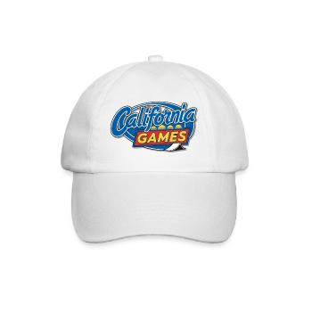 CaliGames - Baseball Cap - white/white - Front