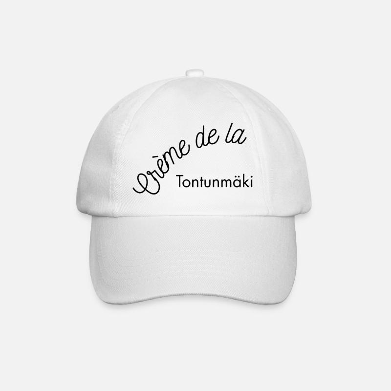 Crème de la Tontunmäki - Casquette classique - blanc/blanc