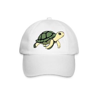 Schildkröten Schildkröten - Baseballkappe - Weiß/Weiß - Vorne