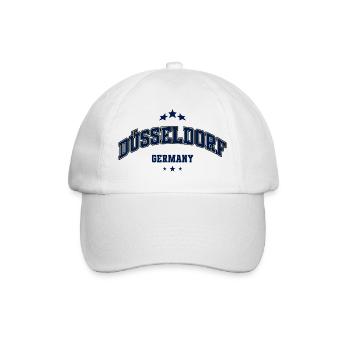 Collège Vintage Look de Düsseldorf, Allemagne - Casquette classique - blanc/blanc - Devant